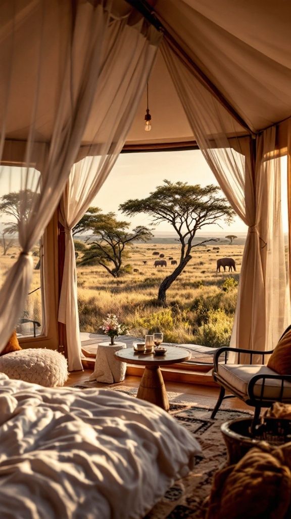 Safari lodge accommodation
